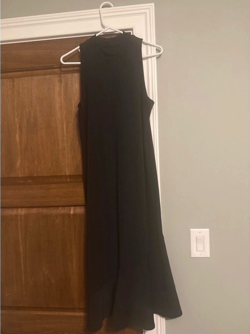 Weekenders Black Sleeveless Maxi Dress